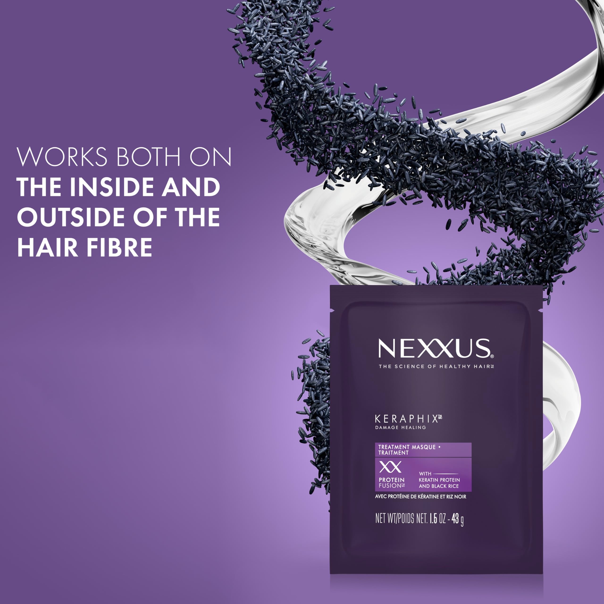 Nexxus Keraphix, proteín infusion con keratina