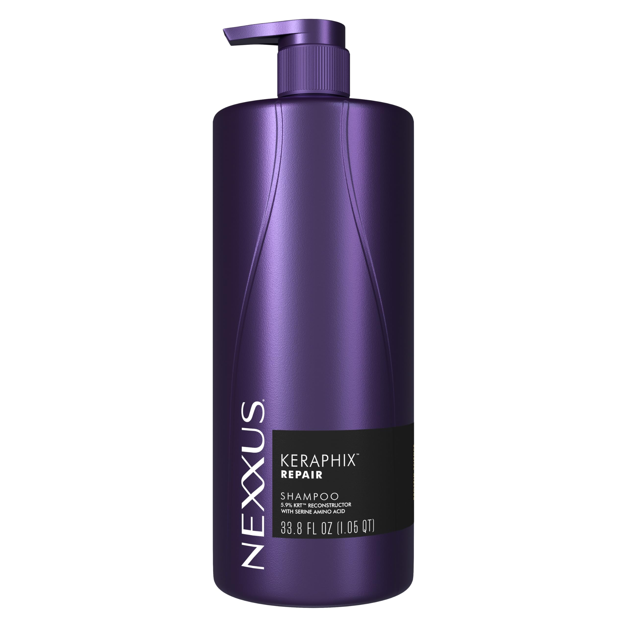 Nexxus Keraphix: botella del champú con fusión proteica fortalece el cabello