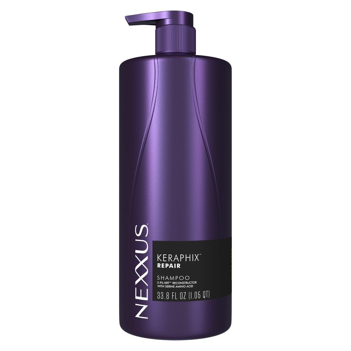 Nexxus Keraphix: botella del champú con fusión proteica fortalece el cabello