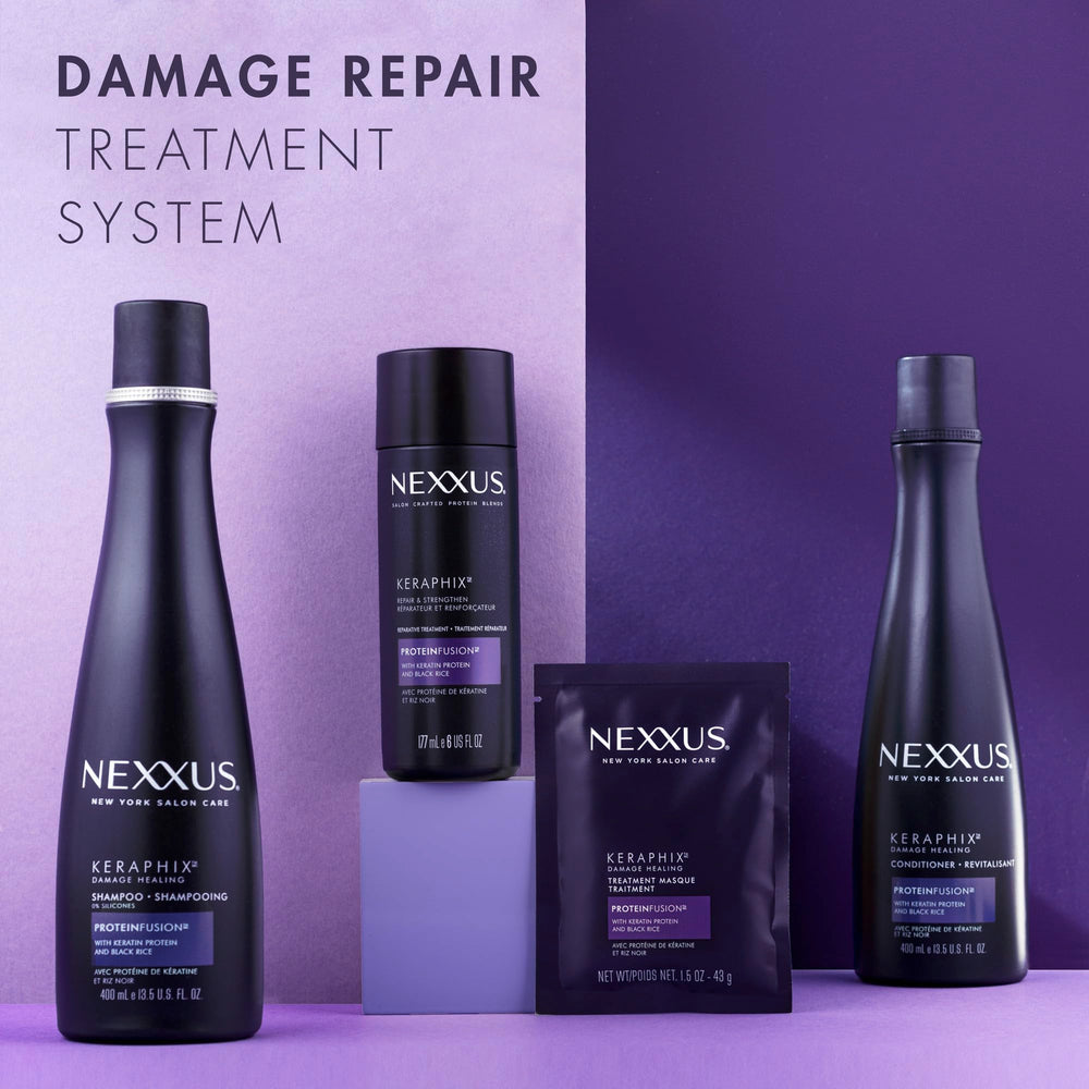 Nexxus Keraphix tecnología de reconexión de enlaces.