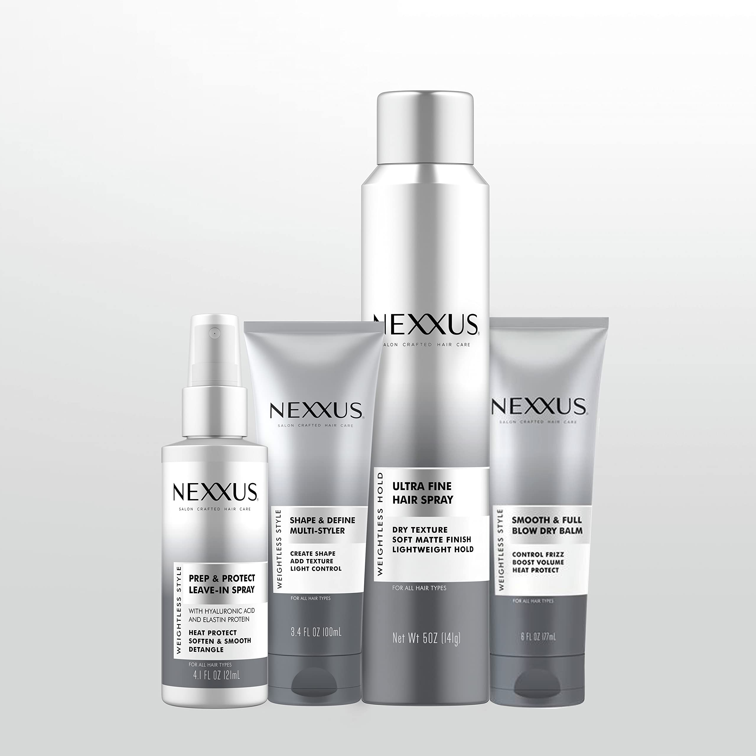 Nexxus Multiestilador Forma y Definición: controla pelos sueltos para un acabado pulido.