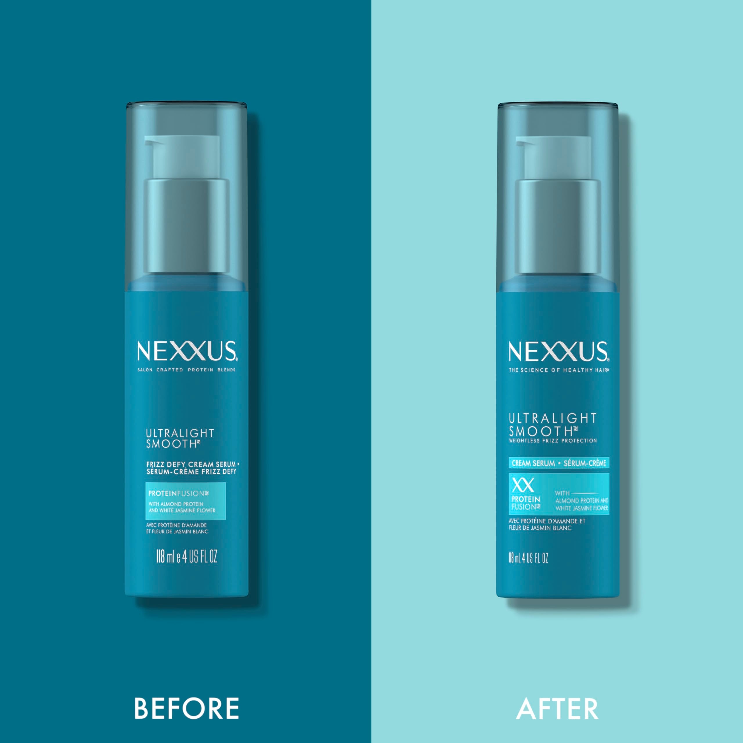 Nexxus Ultralight Smooth escudo invisible, protege contra encrespamiento.