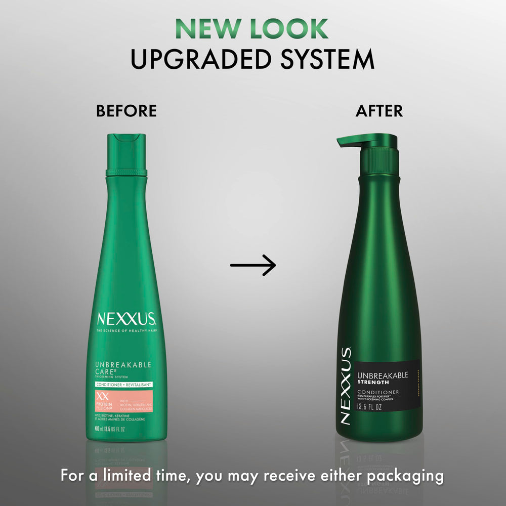 Nexxus Unbreakable Care: aplicación en cabello mojado para mayor volumen sin peso.