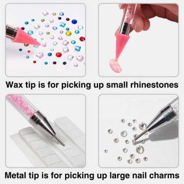 NFRBTD pinza-para-piedras fija cristales de forma estable.