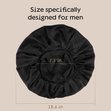 Niagara bonete negro 36 cm, diseño reversible para variar estilo.