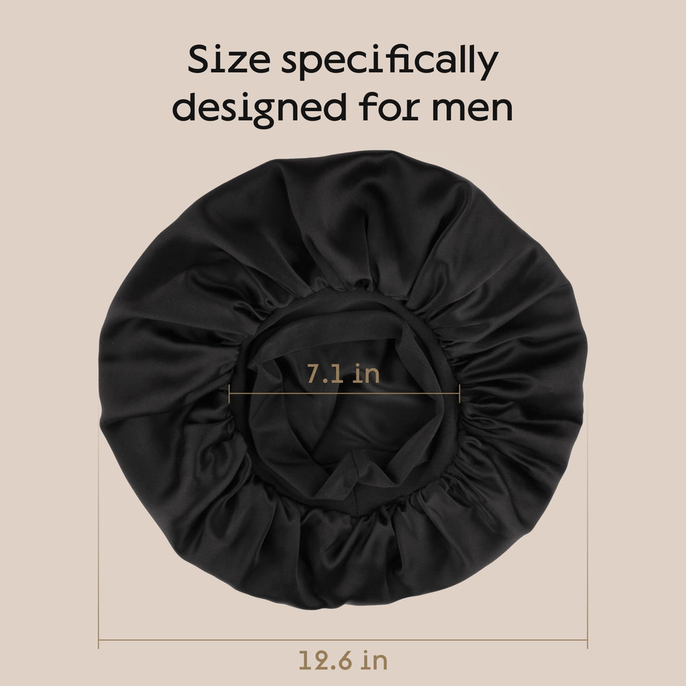 Niagara bonete negro 36 cm, diseño reversible para variar estilo.