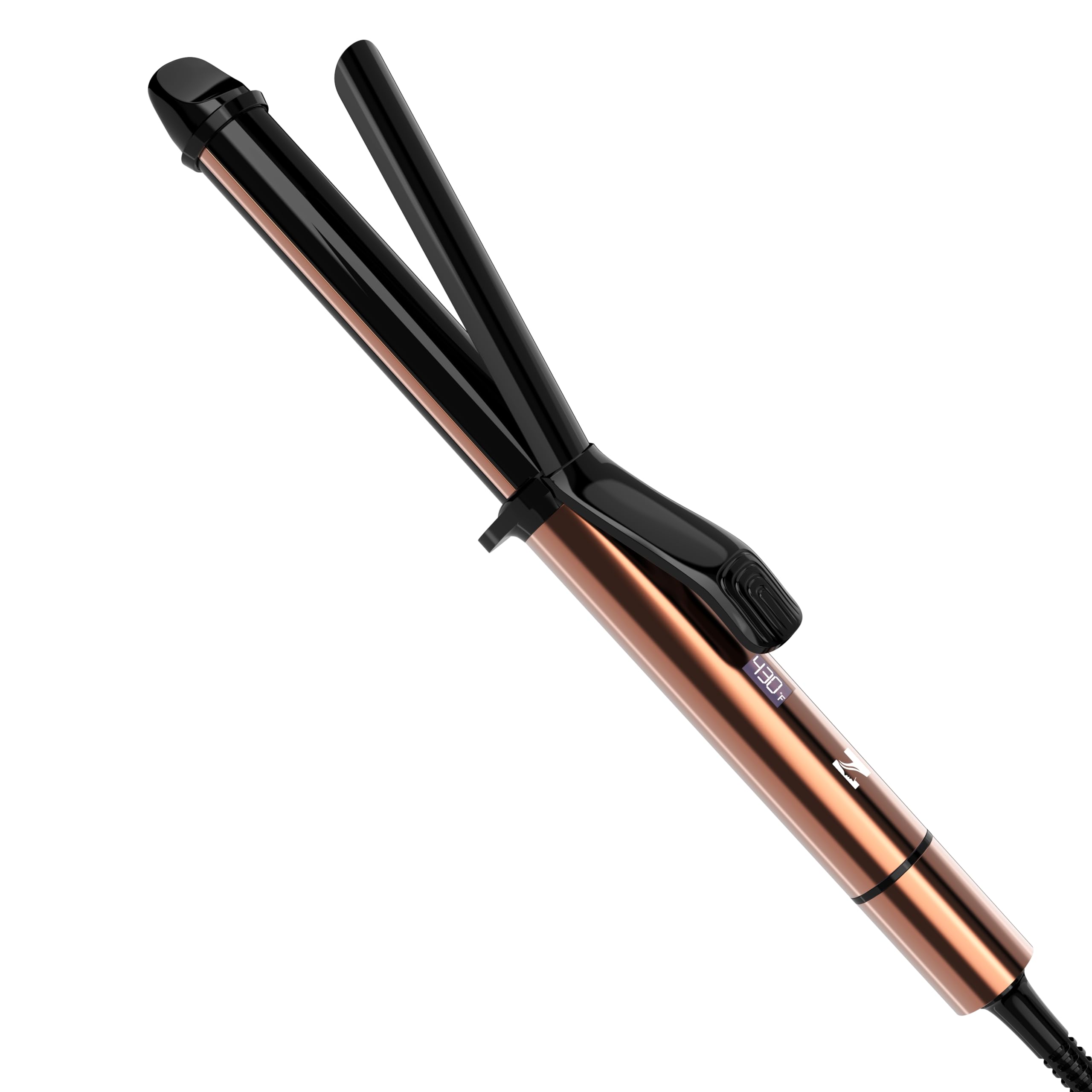 Nicebay cilindro ceramico 1 pulgada para rizos suaves y definidos.
