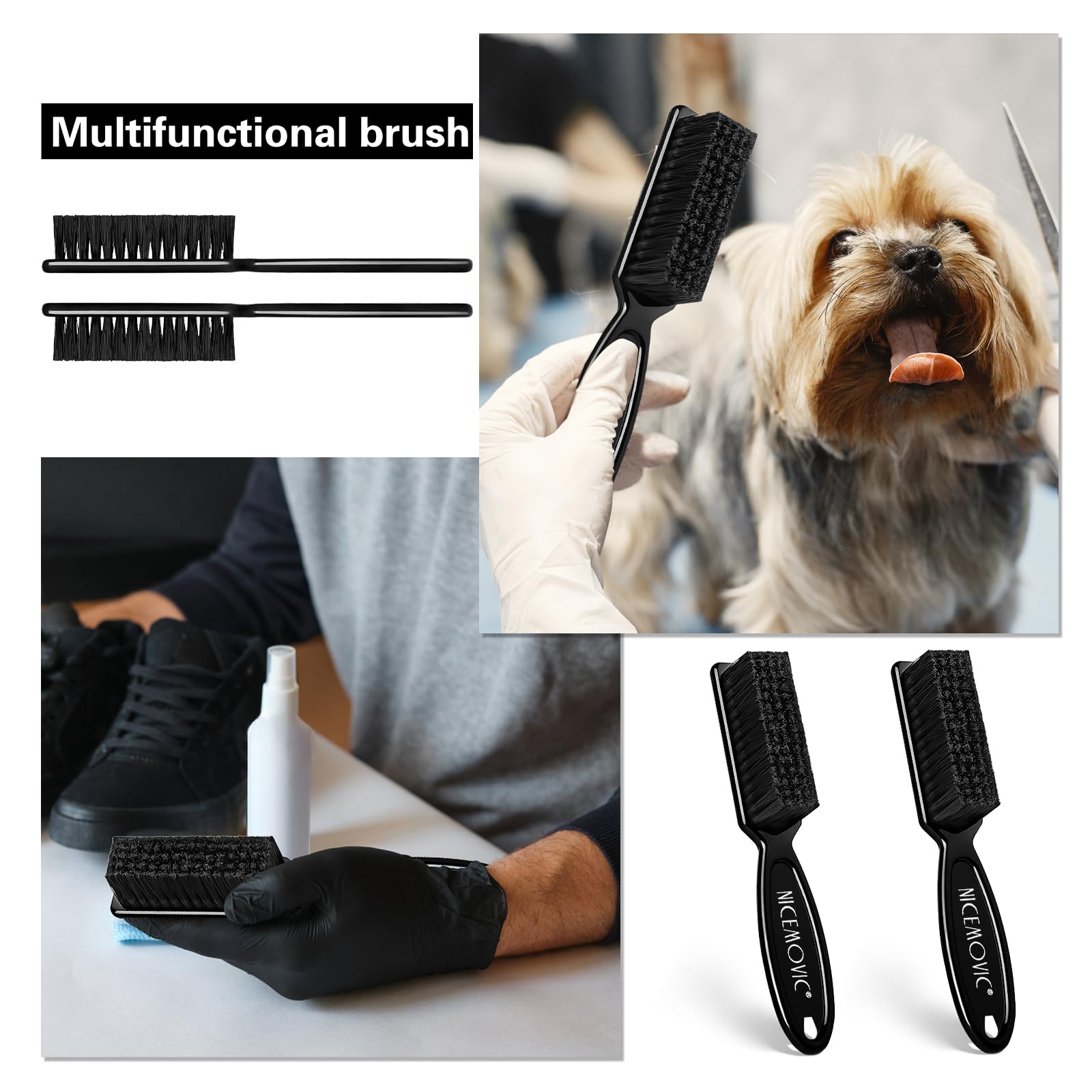 NICEMOVIC brocha uso profesional para tijeras y herramientas