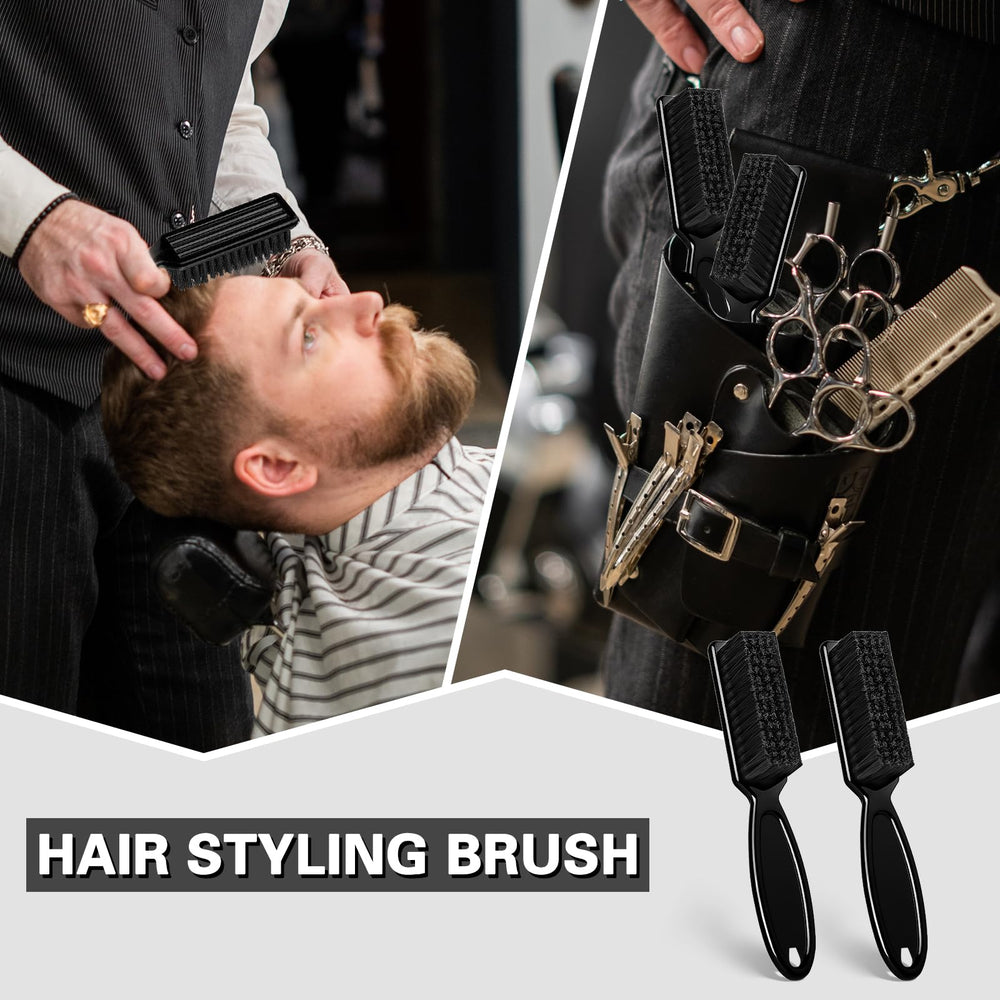 NICEMOVIC cepillo de barbero compacto y ligero, ideal para viaje.