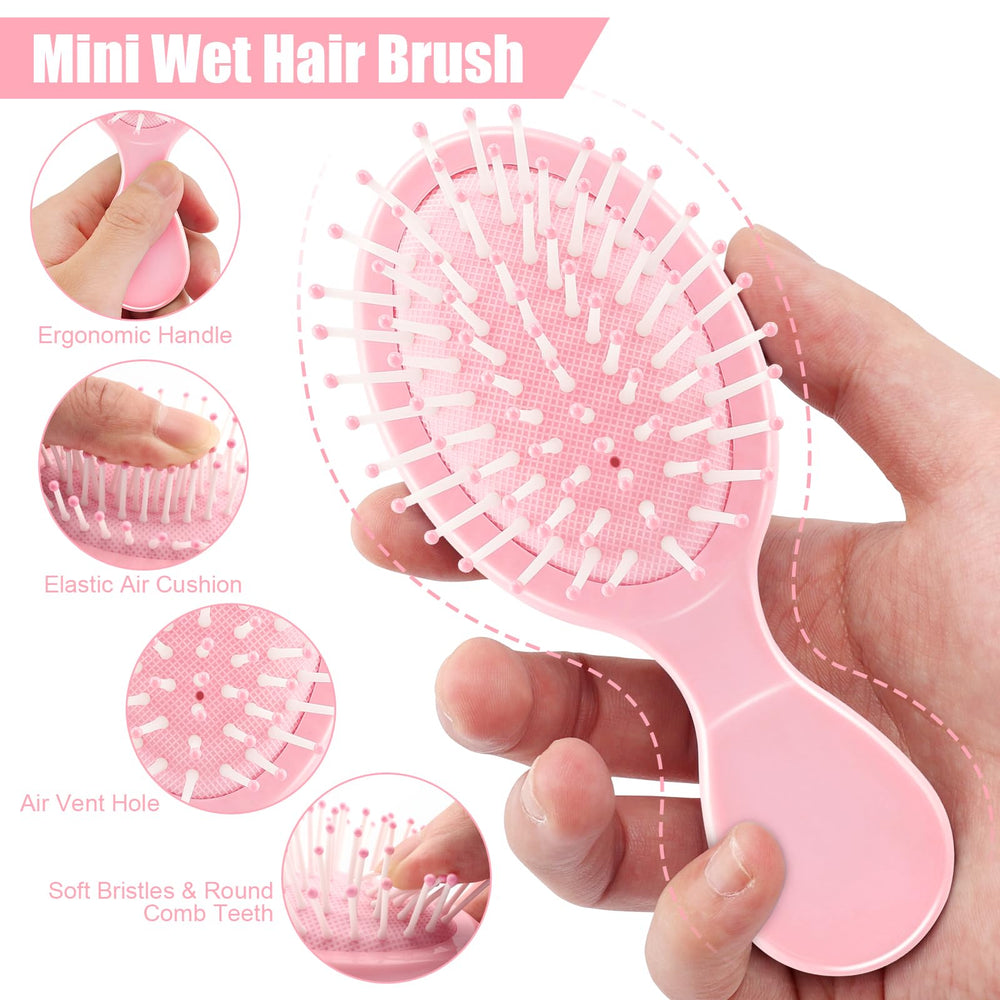 NICEMOVIC detalle de cerdas suaves, cepillado suave para cabello mojado