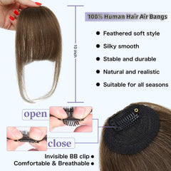 Niceone Hair flequillo capas suaves, acabado suave y uniforme.