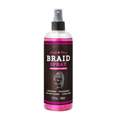 Spray para trenzas de Nicole y Alyssa: brillo e hidratación ligera.