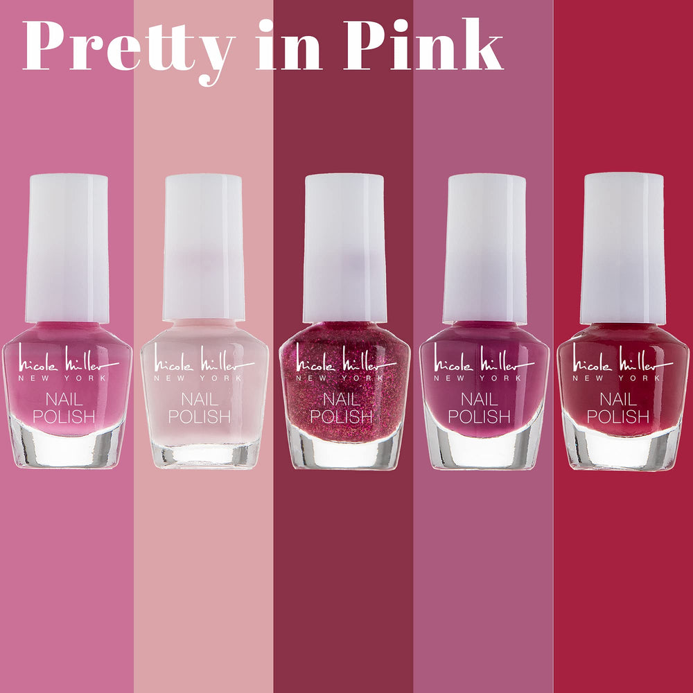 Nicole Miller New York glossy finishes deliver vibrant shine.