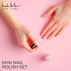 Nicole Miller New York purple shades add depth for evening polish.
