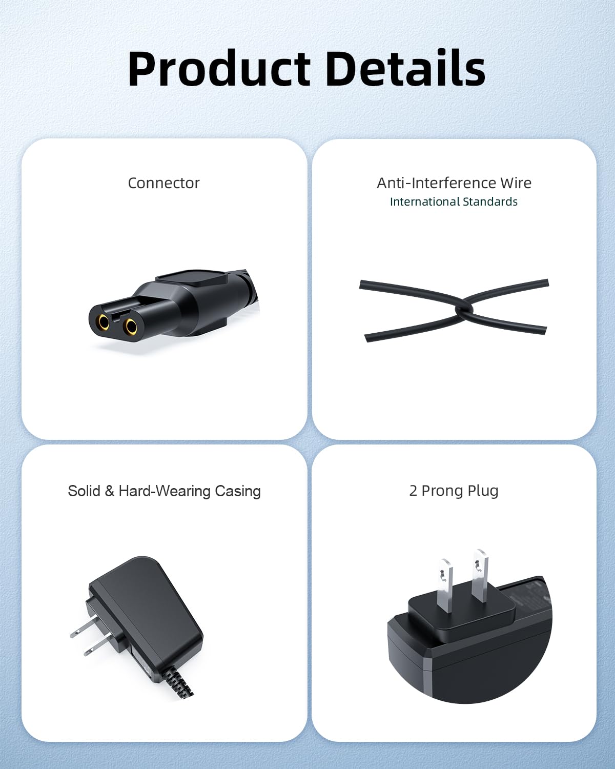 Nicpower diseño compacto compatible con Series 6000-9000 para el hogar.