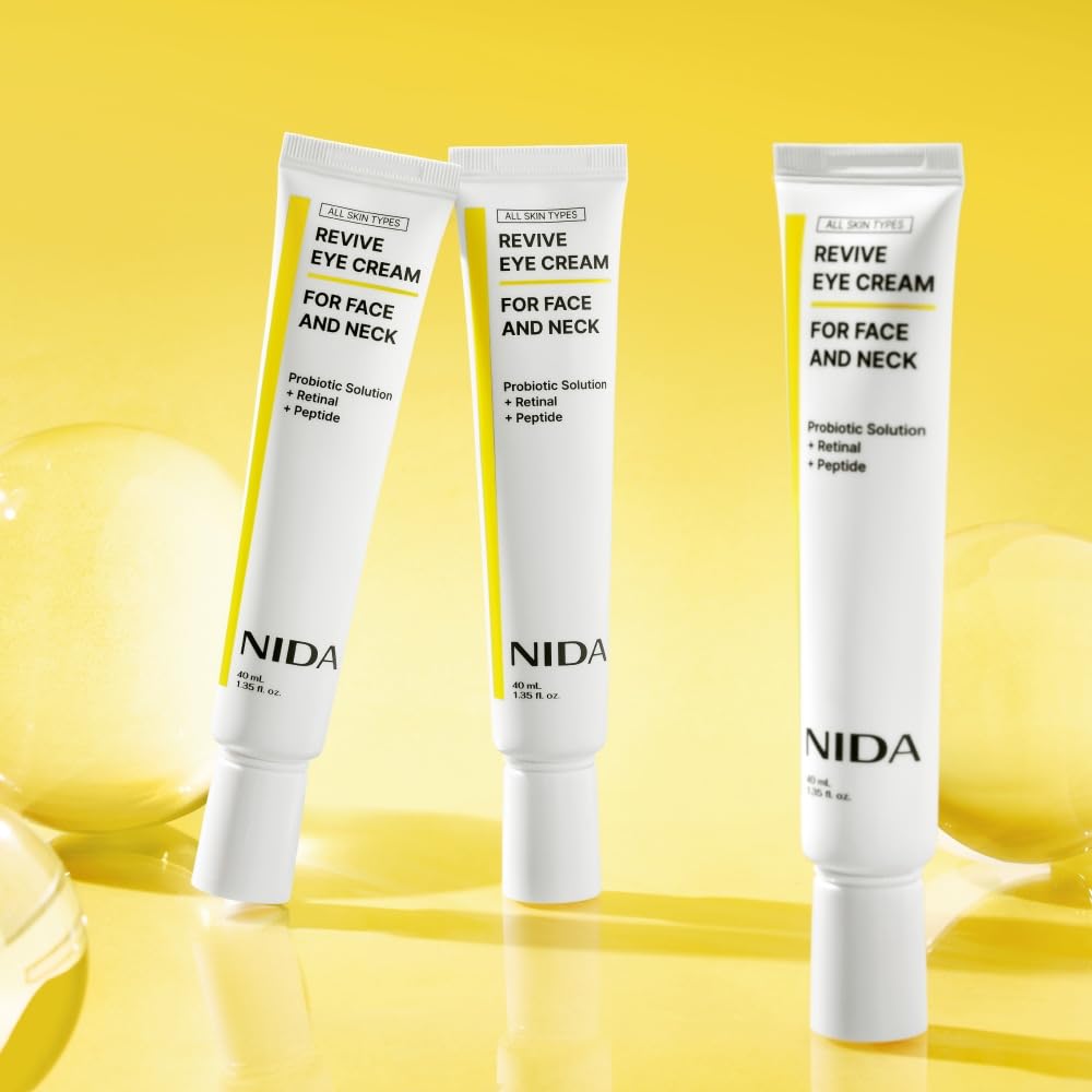 NIDA Revive Eye Cream retinal power promotes collagen and turnover