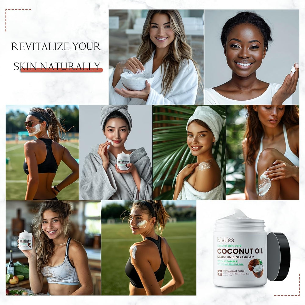 Nielies crema de coco, aroma natural que mejora la experiencia de cuidado.