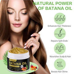 Aplicación para nutrir puntas secas con NIFEISHI Batana