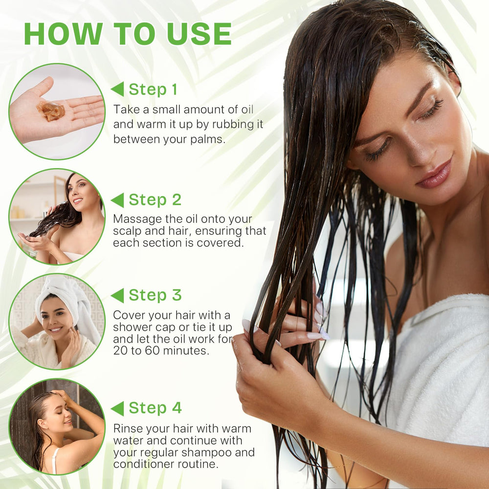 Cuidado de cabello dañado con nutrición de NIFEISHI Batana