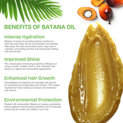 Tratamiento nocturno para cabello suave con NIFEISHI Batana