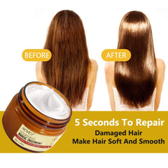 NIFEISHI Botella de aceite keratina, fortalecimiento para el cabello seco.