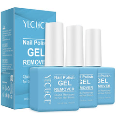 NIFEISHI trio pack gel nail polish remover for quick at-home removal.