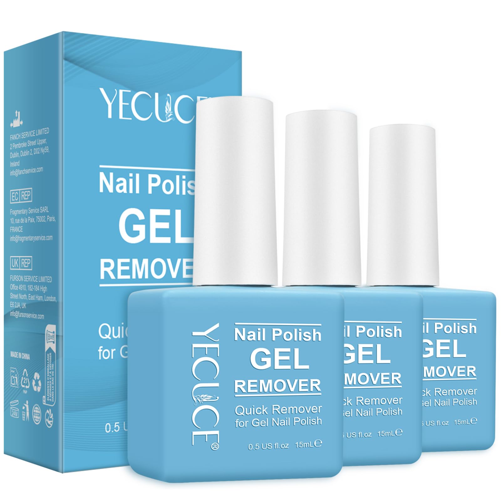 NIFEISHI Removedor de Esmalte en Gel aplicación fácil para uñas