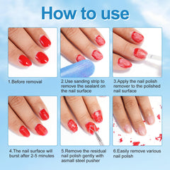 Removedor gel en formato compacto para llevar contigo