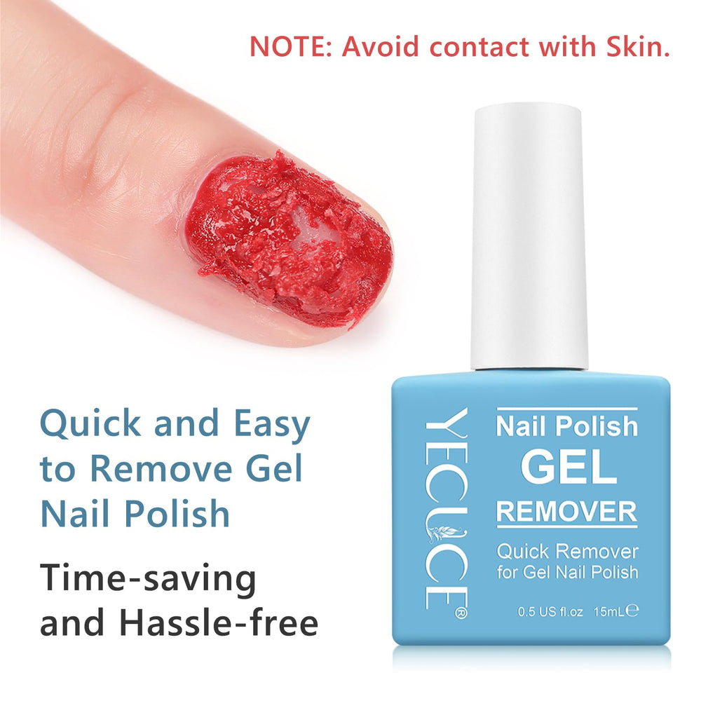 Acción rápida para remover gel en minutos