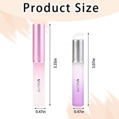 NILIYA aplicador labios silicona para bálsamo y gloss, reparto uniforme.