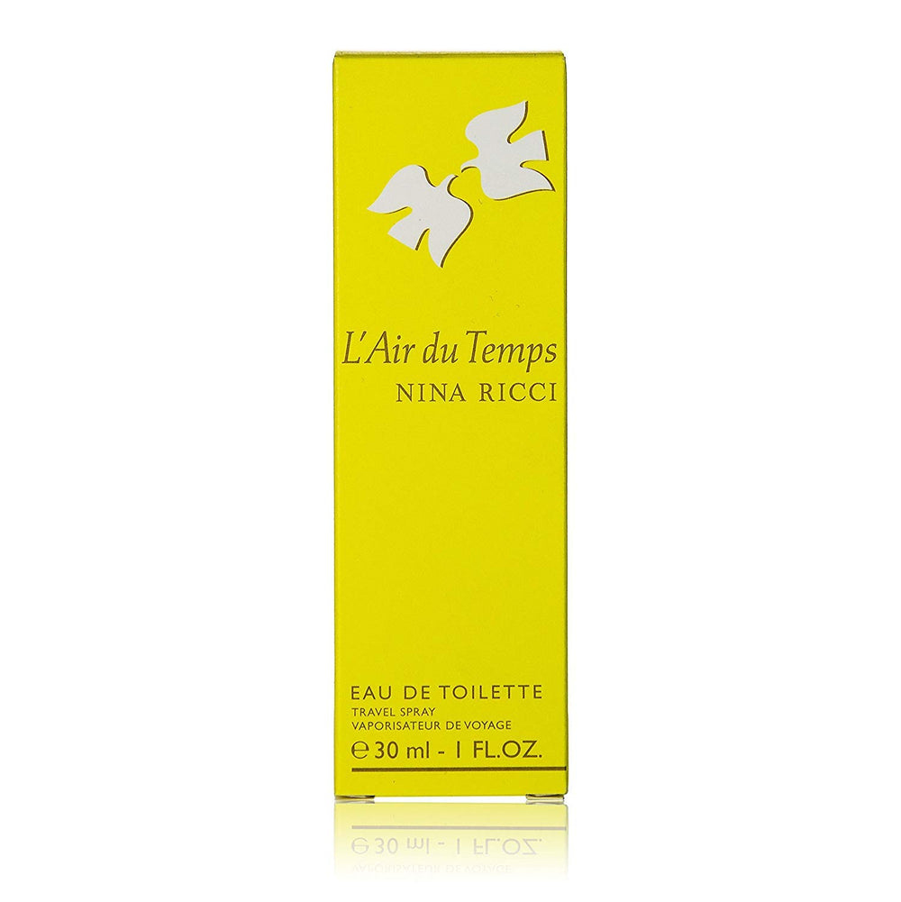 Nina Ricci Flysclean L'air Du Temps EDT, envase de viaje para salidas y ocasiones.
