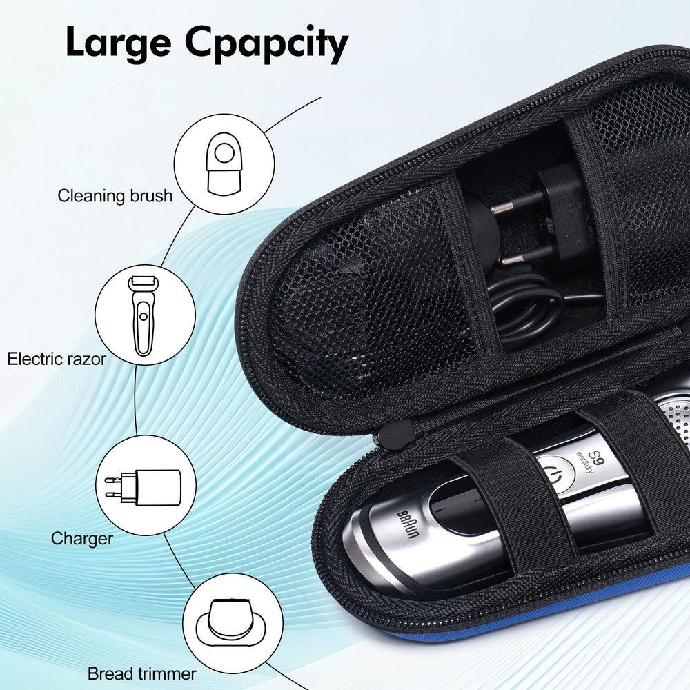 Nincha estuche disponible en azul y negro para viaje diario