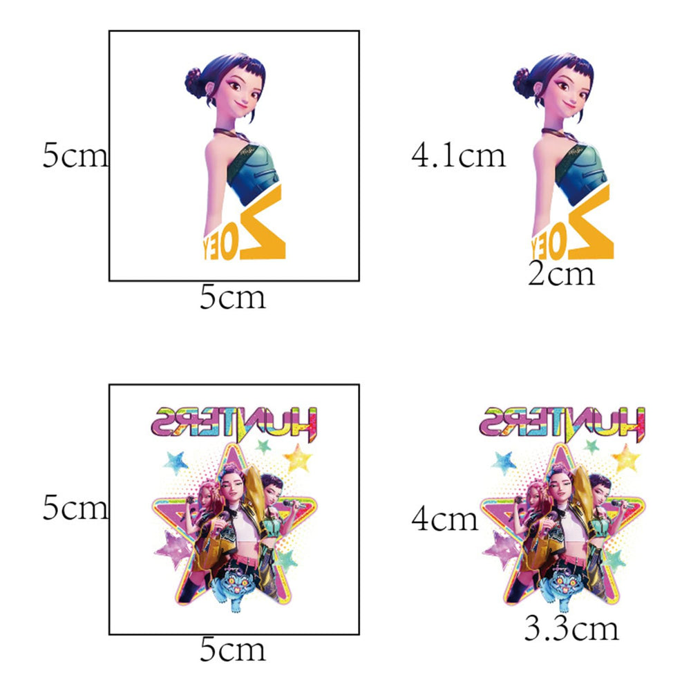 Tatuajes NineGirl demonio para fiestas, ideales como premios o regalos.