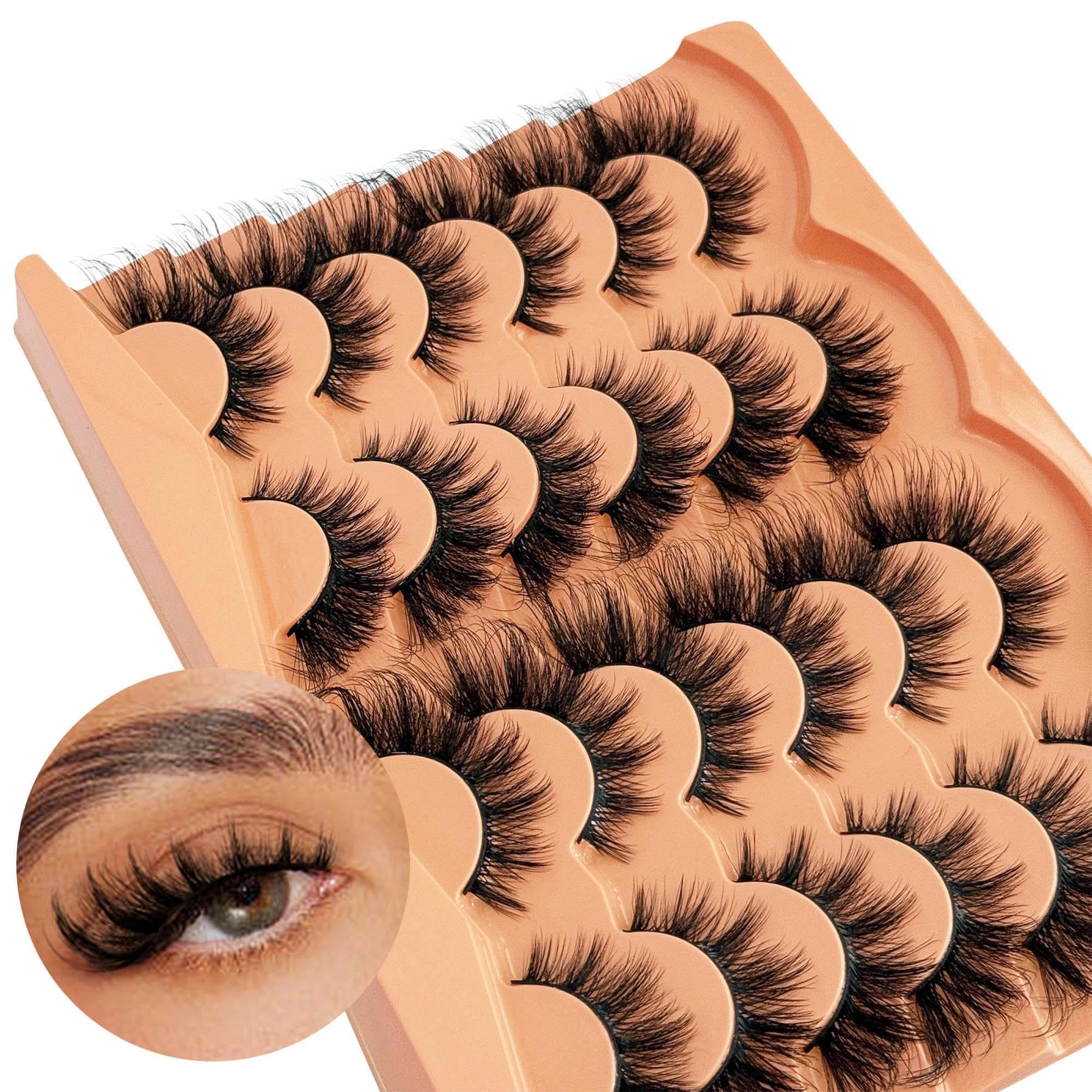 Uso diario cómodo con estilo natural de las pestañas Ninglash.