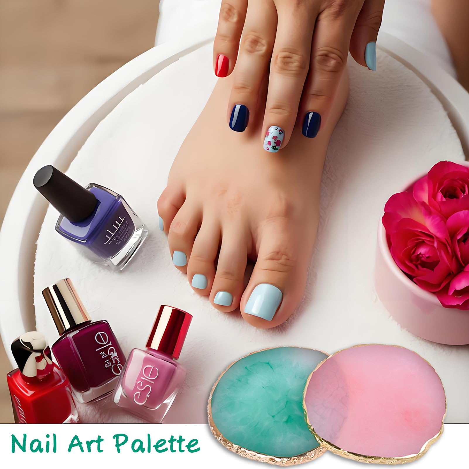 Herramienta profesional Ningrou para salón: paleta duradera para color