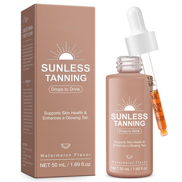 Gotas Ninsiec para rostro en bebida, tono gradual natural.
