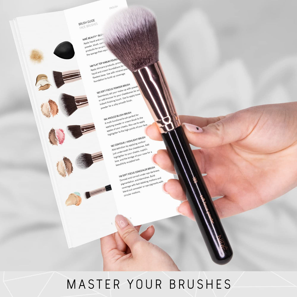 Nire Beauty limpiador de pinceles para higiene rápida tras cada uso
