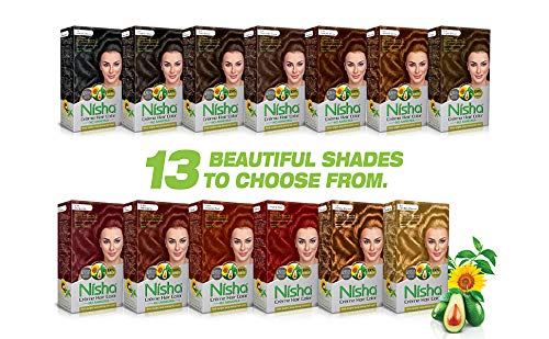 Nisha variedad tonalidades; 12 opciones para estilo