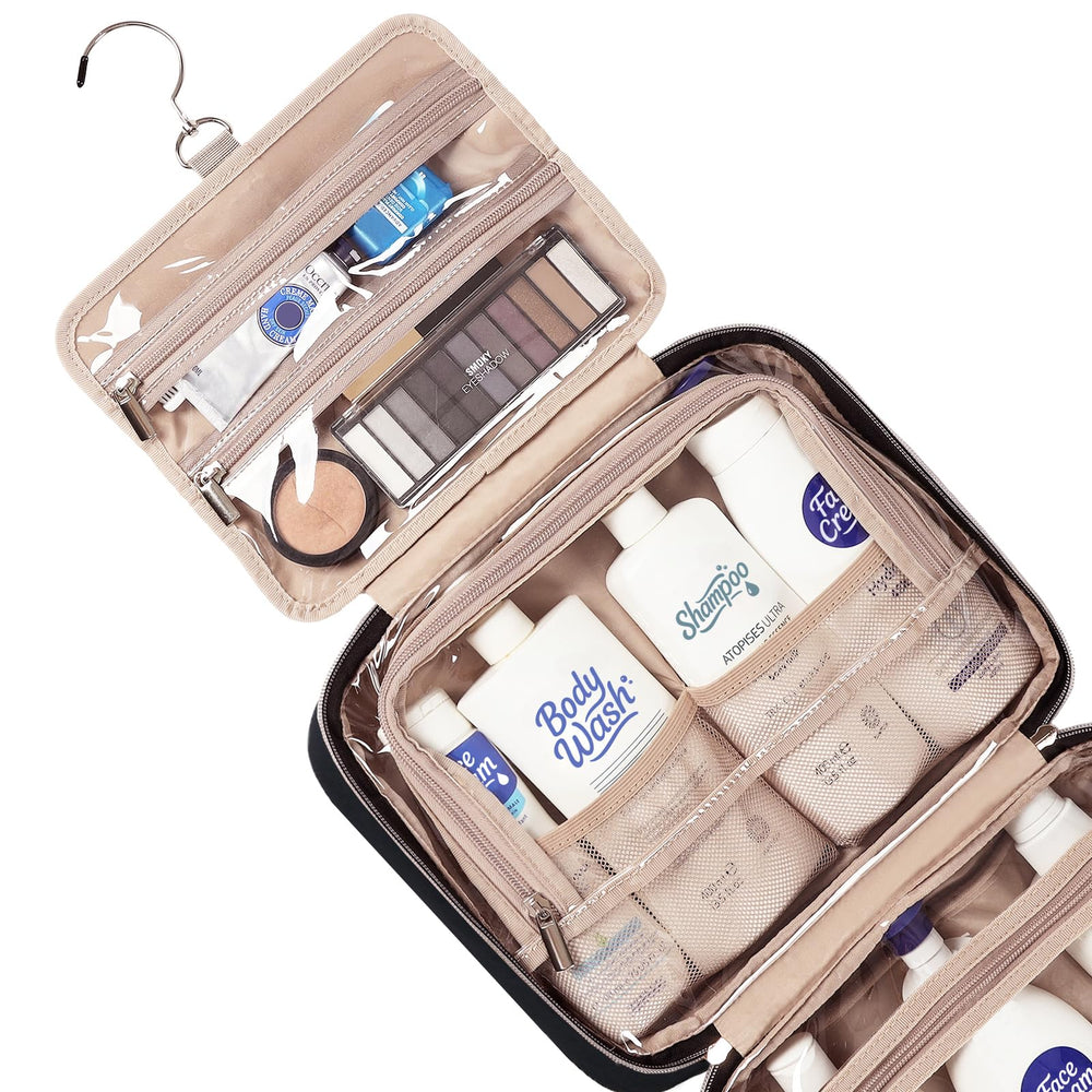 NISHEL bolsillos elásticos para cosméticos, mantienen los productos en su lugar.
