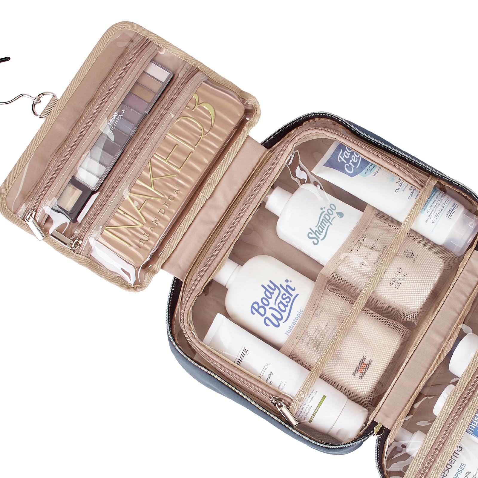 NISHEL bolsillos elásticos, mantiene productos compactos y ordenados.