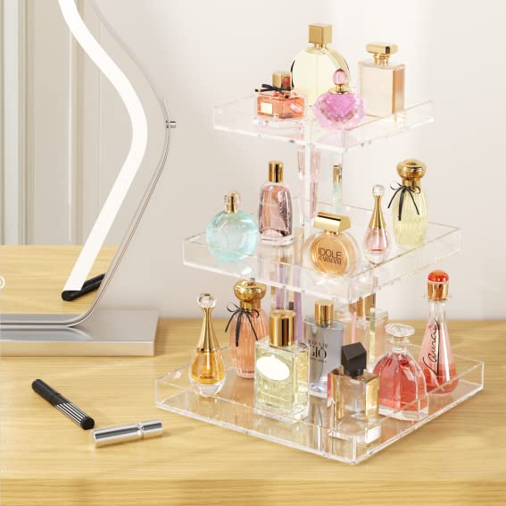 Niubee base antideslizante y doble tornillo mantiene estable el organizador.