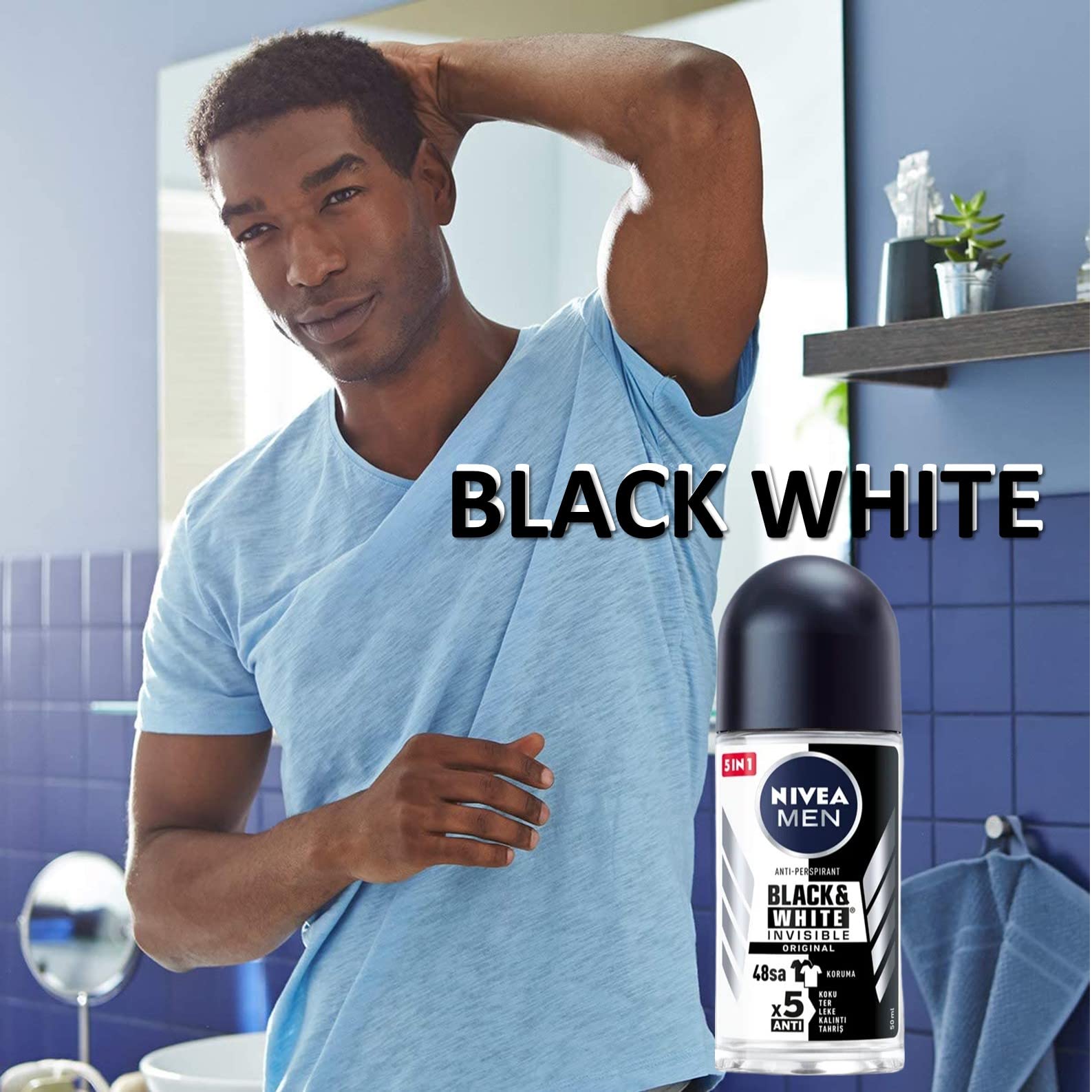Front view of the six-pack packaging with branding.