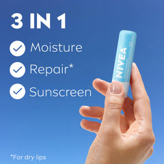 Bálsamo labial NIVEA con manteca de karité y aceites nutritivos