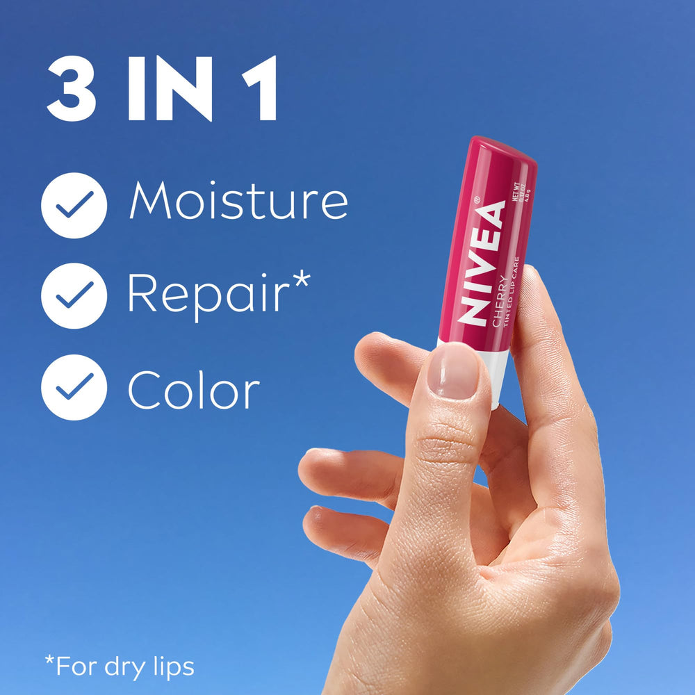 NIVEA bálsamo labial con manteca de karité para labios suaves