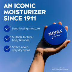 NIVEA Creme textura rica con provitamina B5 para piel nutrida.