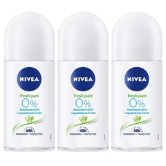 Desodorante NIVEA Fresco Puro en rodillo, protección para el uso diario.