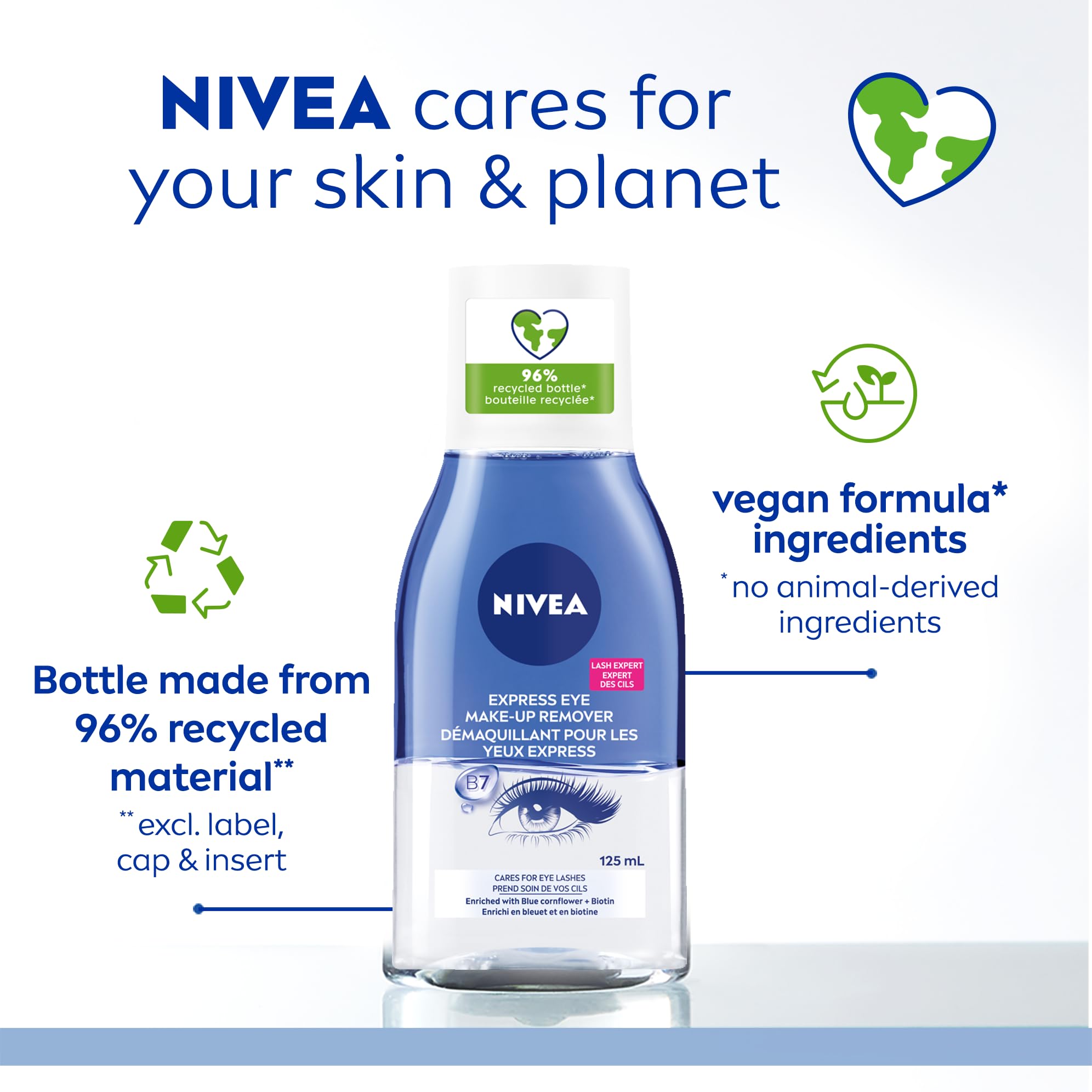 Rutina rápida de desmaquillado con NIVEA Doble Acción