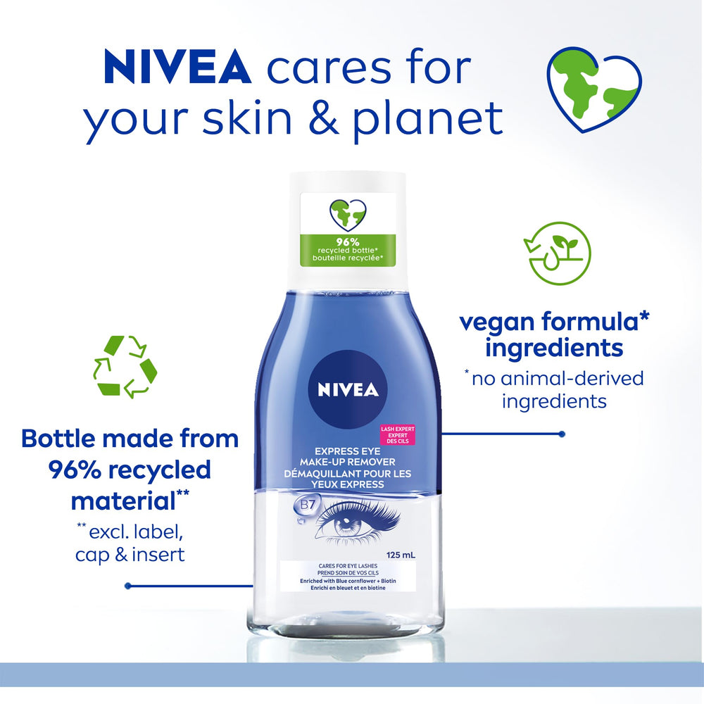 Rutina rápida de desmaquillado con NIVEA Doble Acción