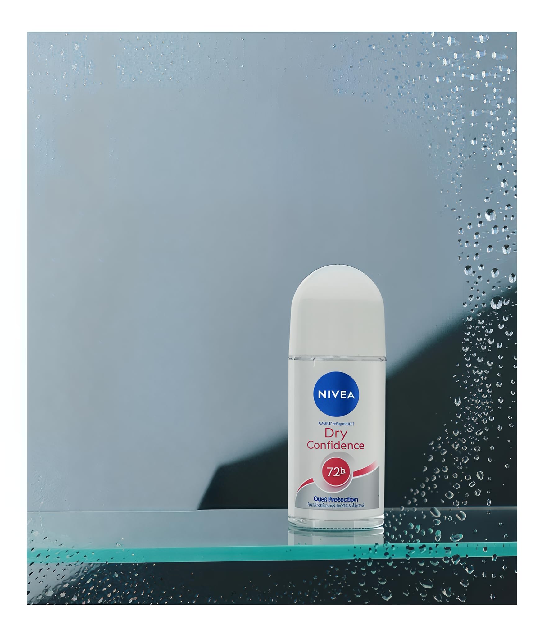 NIVEA Desodorante rodillo seco, aroma fresco que perdura, uso diario.