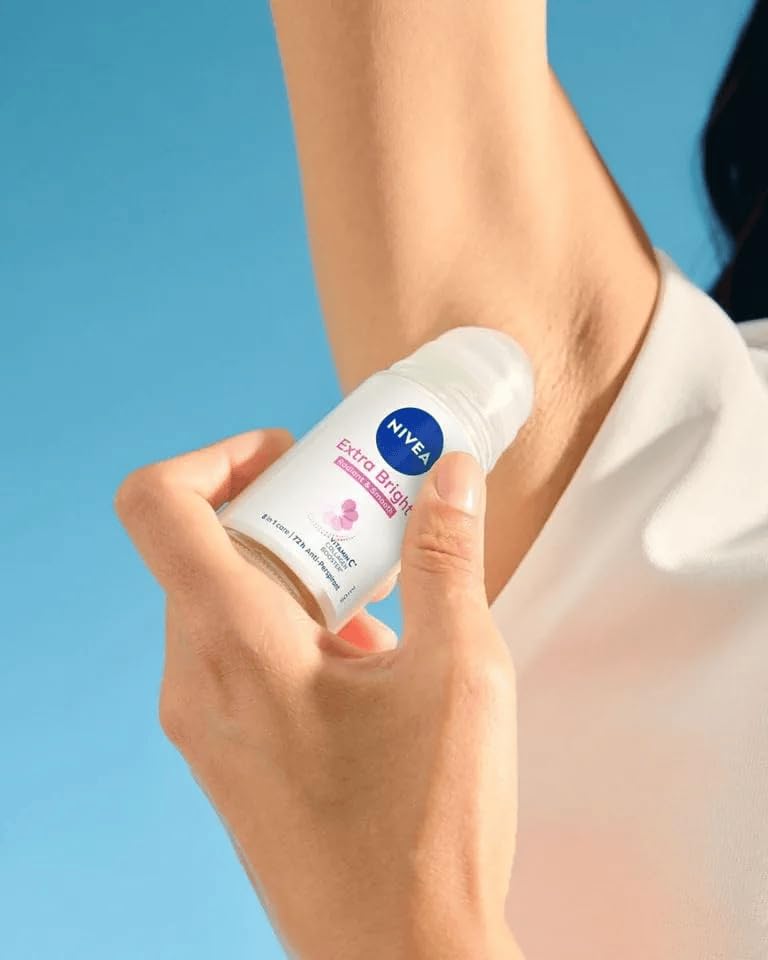 Pack de 2 desodorantes NIVEA Extra Bright para llevar o almacenar